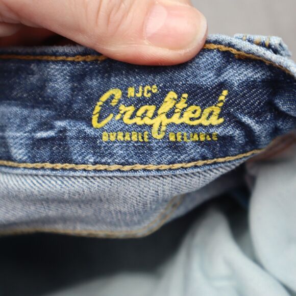 Nautica Jeans Co Pants Womens 32 Blue High Rise Stretch Bootcut Denim Jeans - Picture 3 of 16